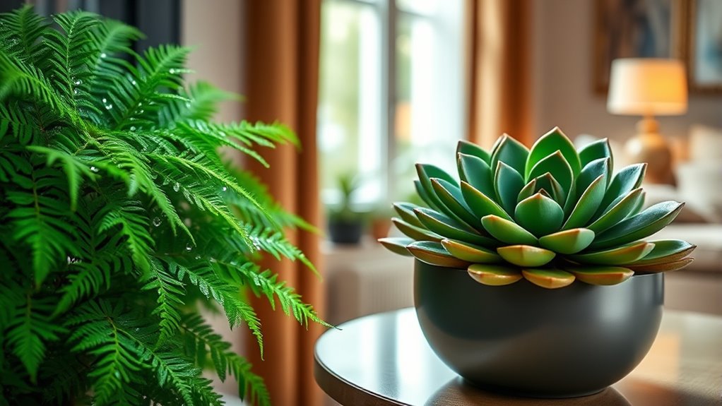 natural versus synthetic greenery