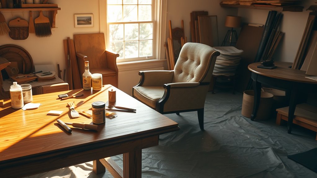 organize your work area