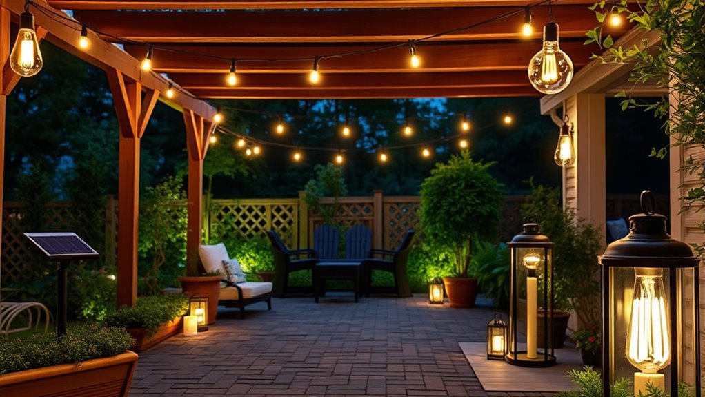 outdoor lighting enhancement options