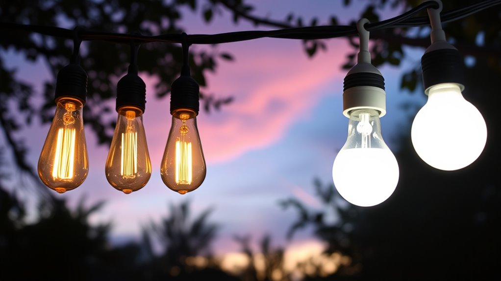 outdoor string light bulbs