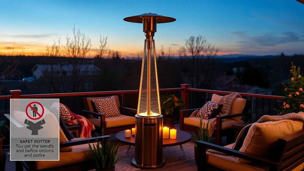 patio heater safety guidelines