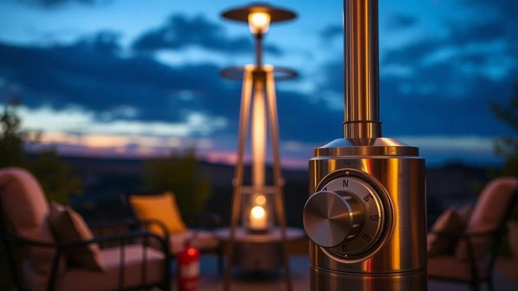 patio heater types and fuels