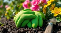 protect hands while gardening