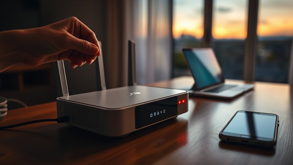 restart your router regularly