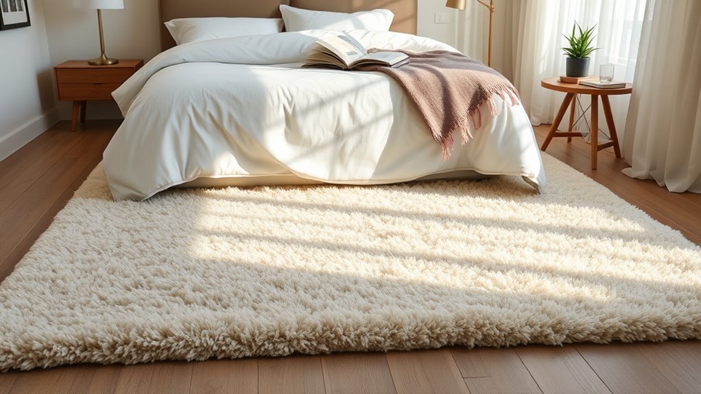rug placement and care