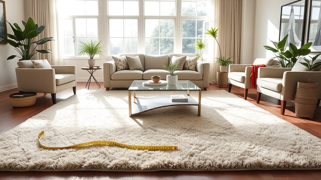 rug size matters significantly