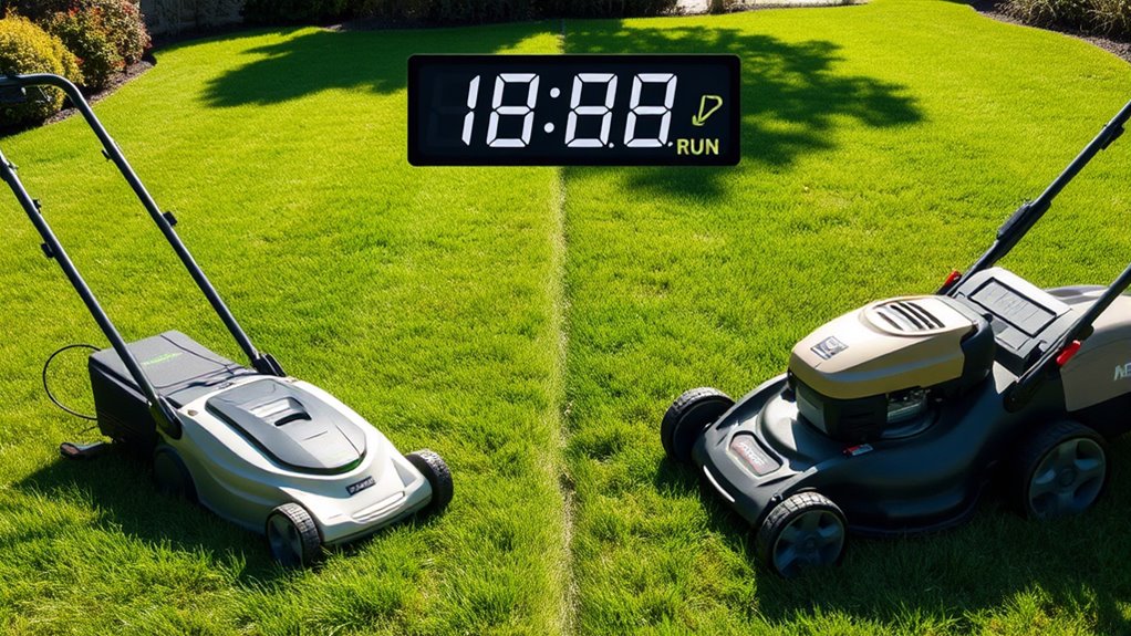run times versus charging needs