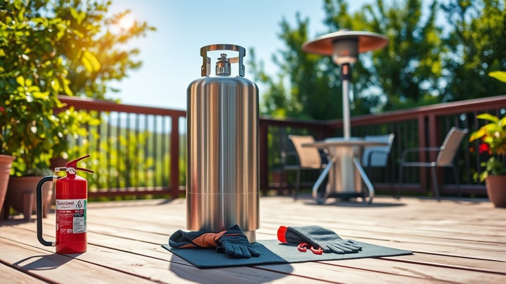 safe propane cylinder management
