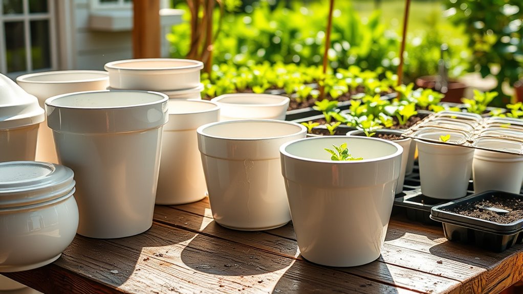 sanitize used gardening equipment