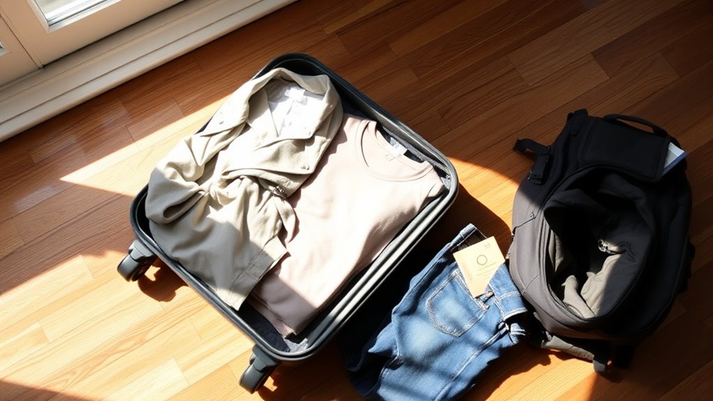 select appropriate travel bags
