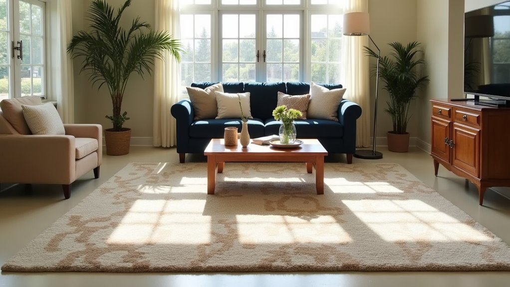 selecting appropriate rug dimensions