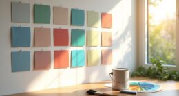 selecting ideal paint color