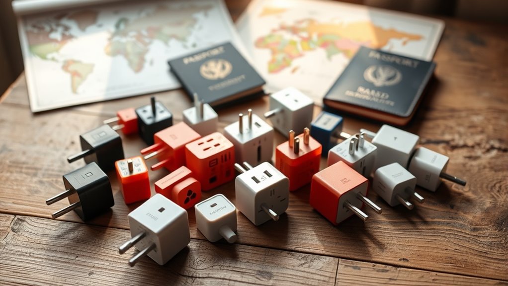 selecting suitable travel adapters