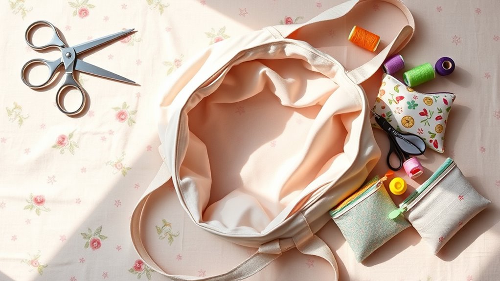 sewing accessories and bags