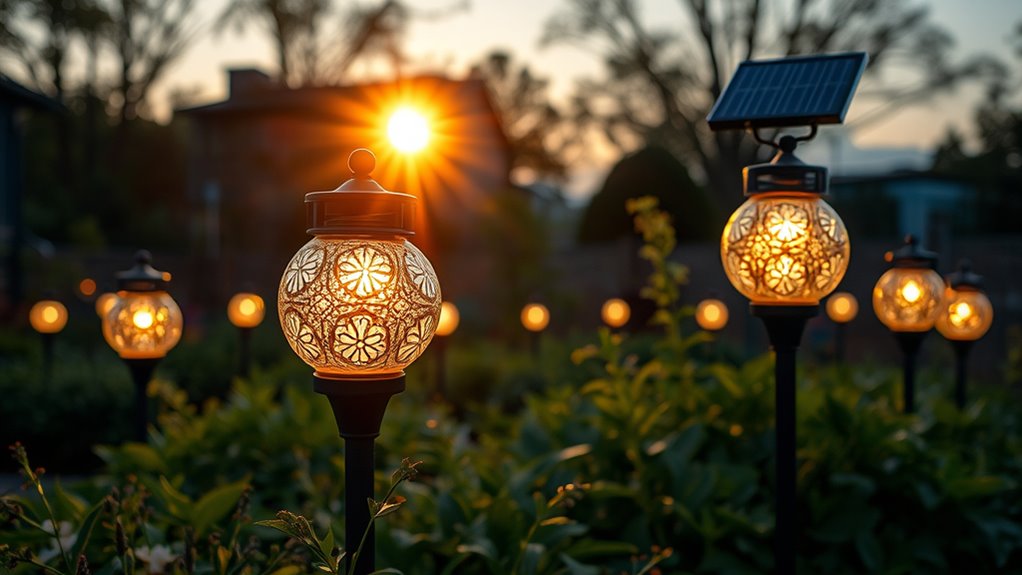 solar energy powered lighting