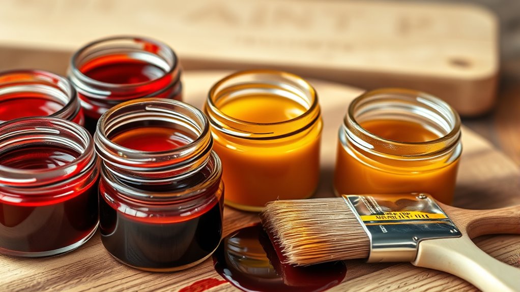 stain color blending technique