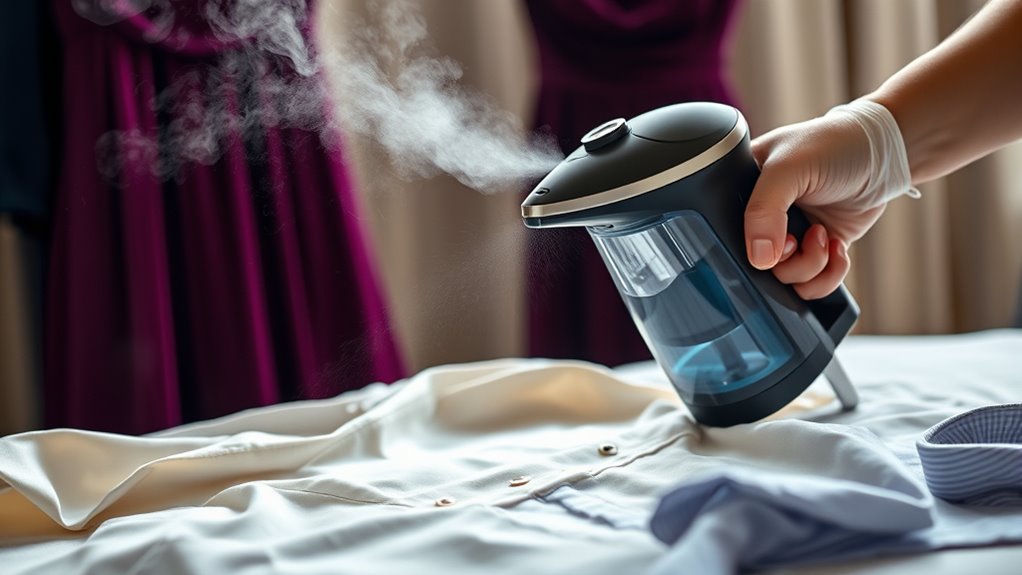 steaming fabric caution list