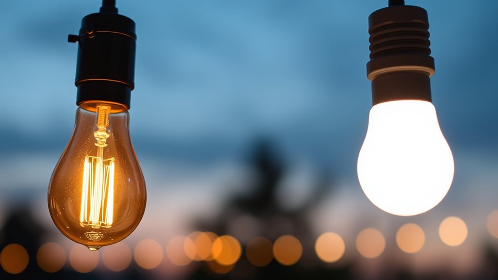 string light bulb options
