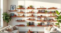 stylish floating shelf designs