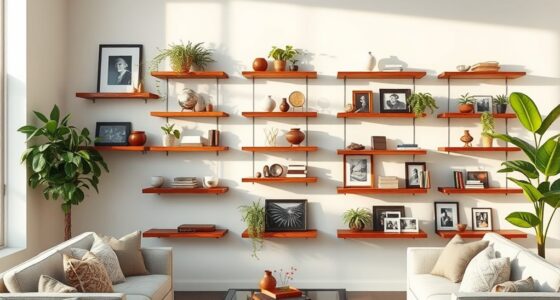 stylish floating shelf designs