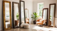 stylish full length mirrors selection