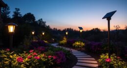 sustainable outdoor solar lighting