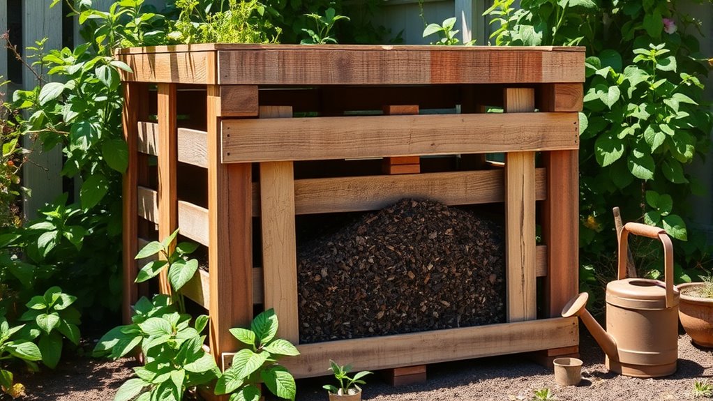 sustainable wooden composting solution