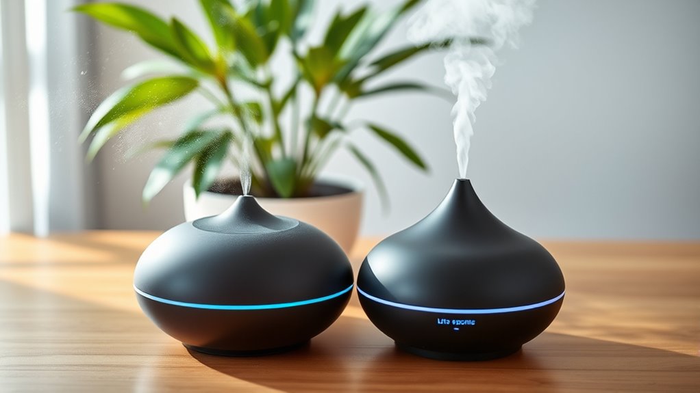ultrasonic essential oil diffusion