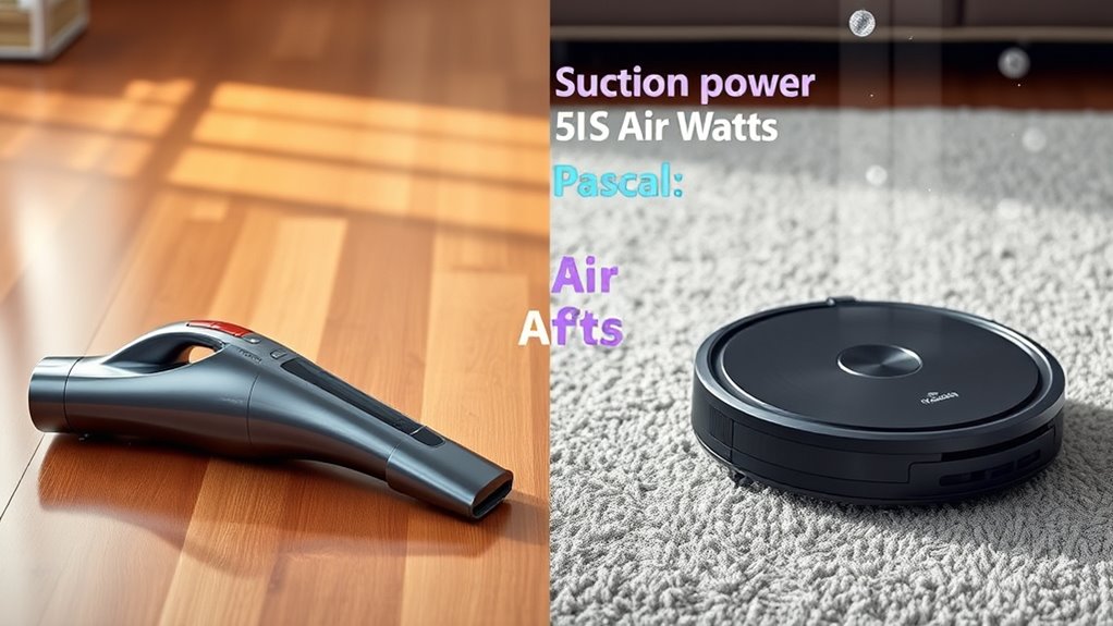 vacuum suction power requirements