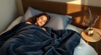 weighted blankets enhance sleep