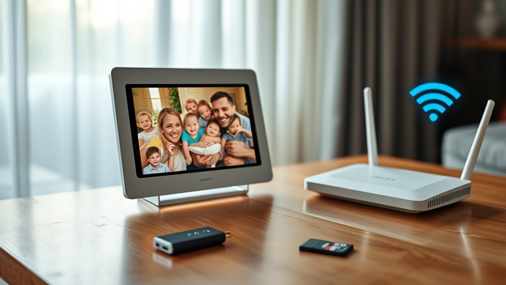 wi fi connectivity in frames