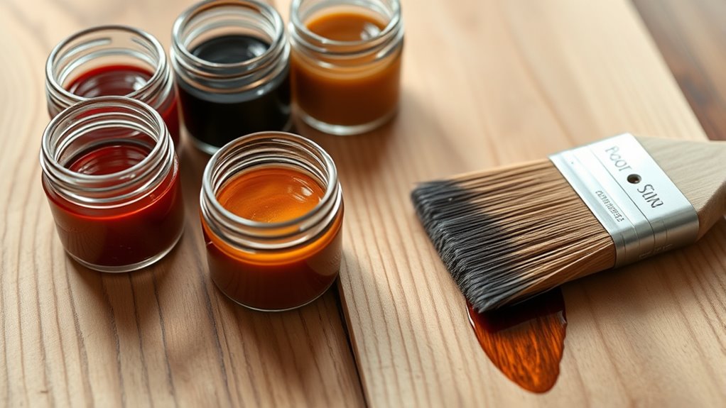 wood staining preparation steps