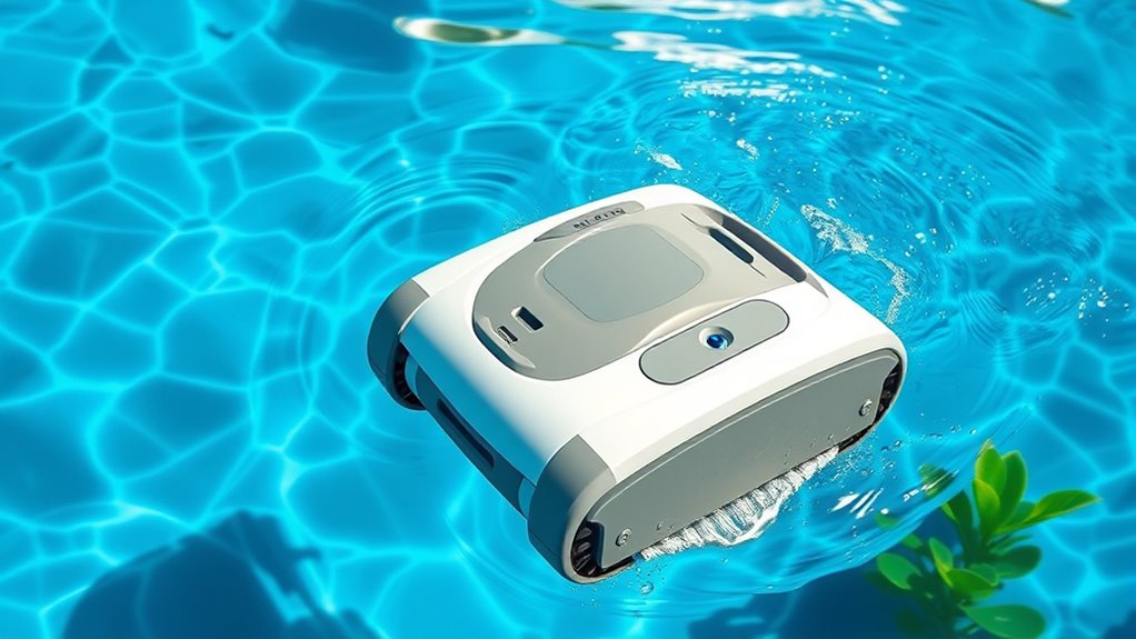 advanced robotic pool cleaning