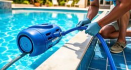 attach and set up pump