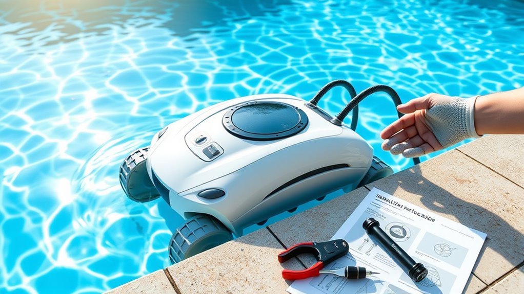 attach submerge power on