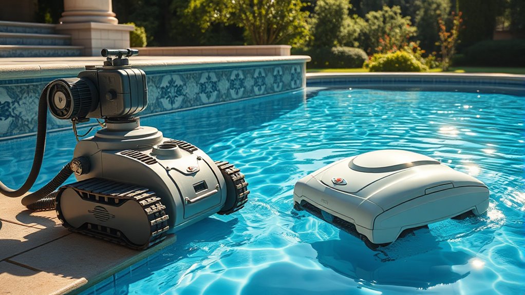 automated efficient pool cleaning