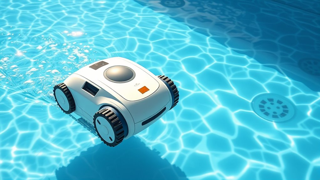 automated sensor driven pool cleaning