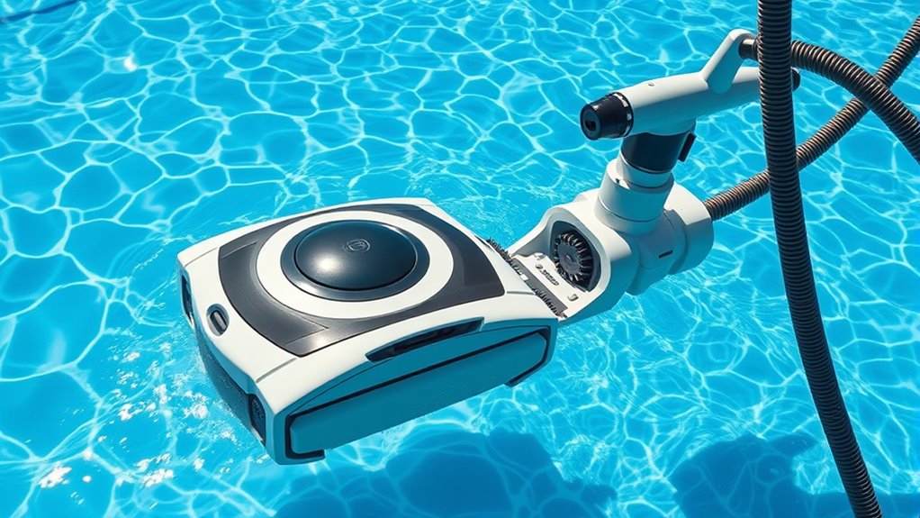 autonomous efficient pool cleaning