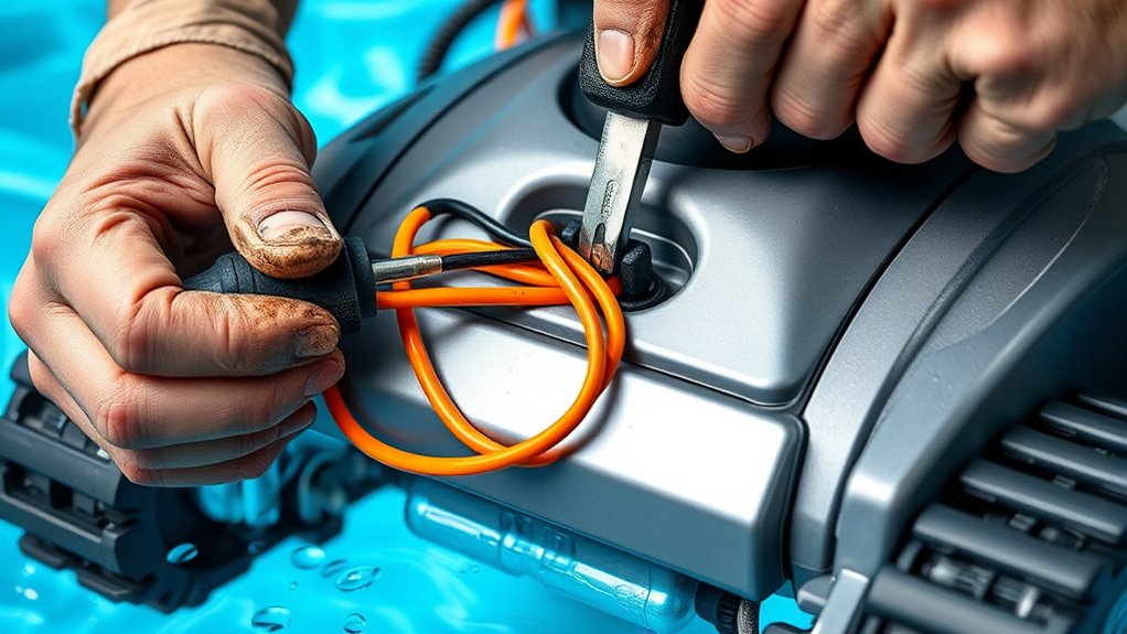 check and replace cables