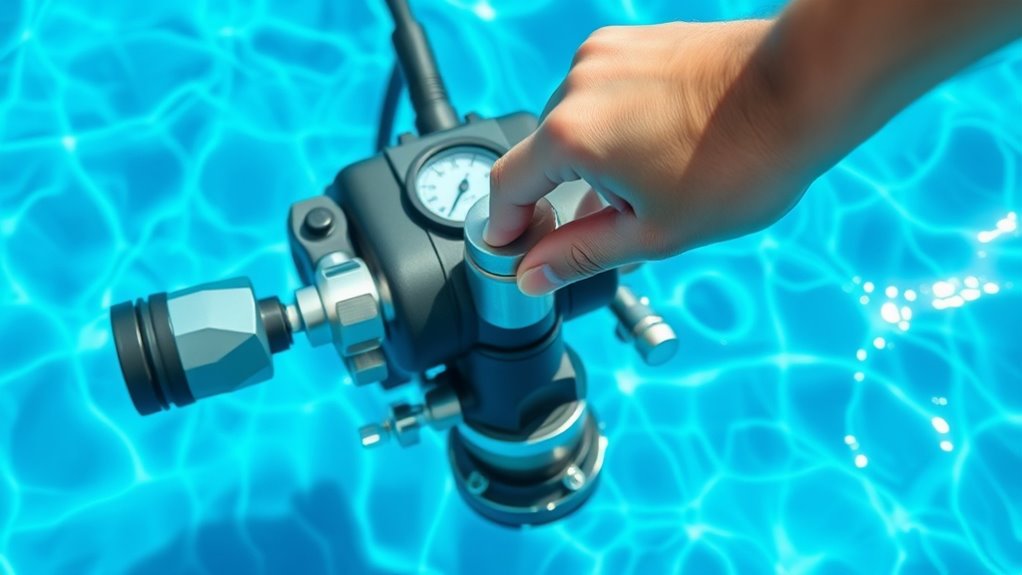 check pool water pressure