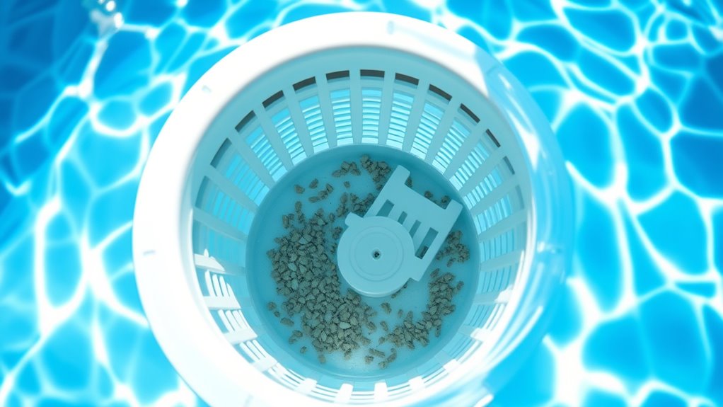 clean baskets regularly