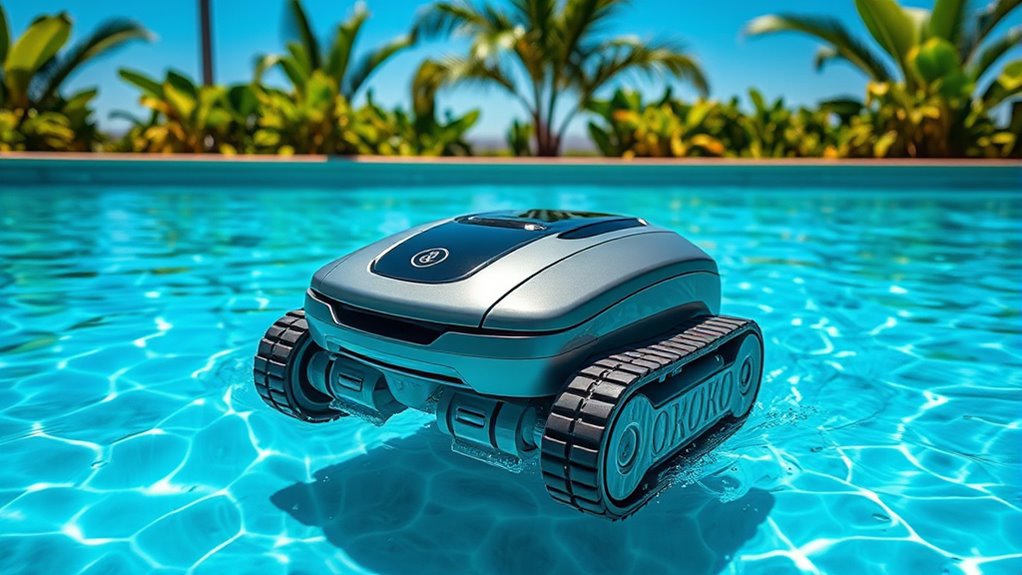 consistent thorough pool cleaning