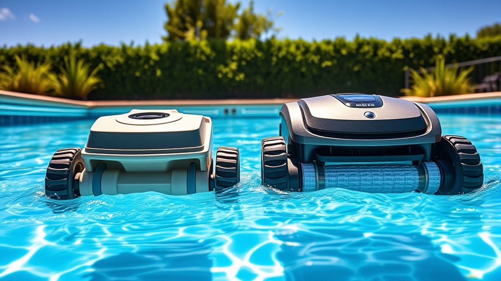 cost comparison of pool cleaners