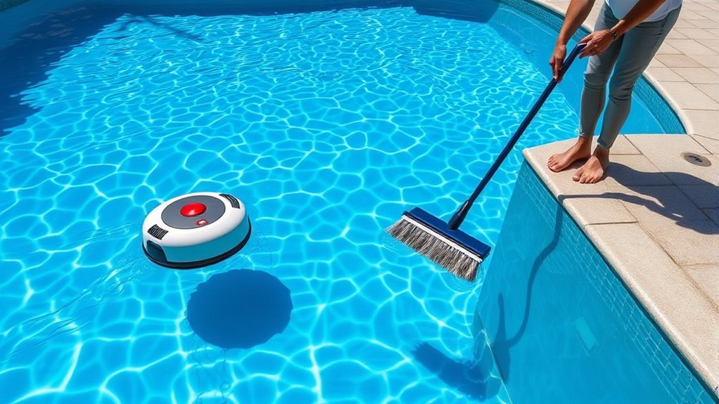 cost effective pool cleaning options