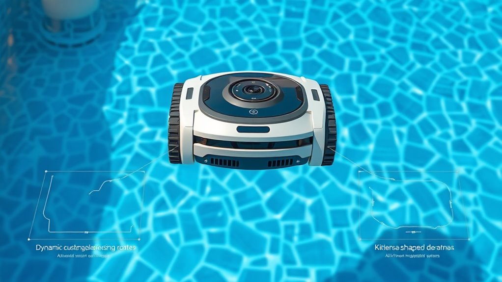 custom pool cleaning route