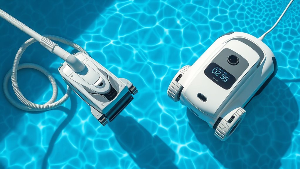 easy automatic low maintenance cleaning