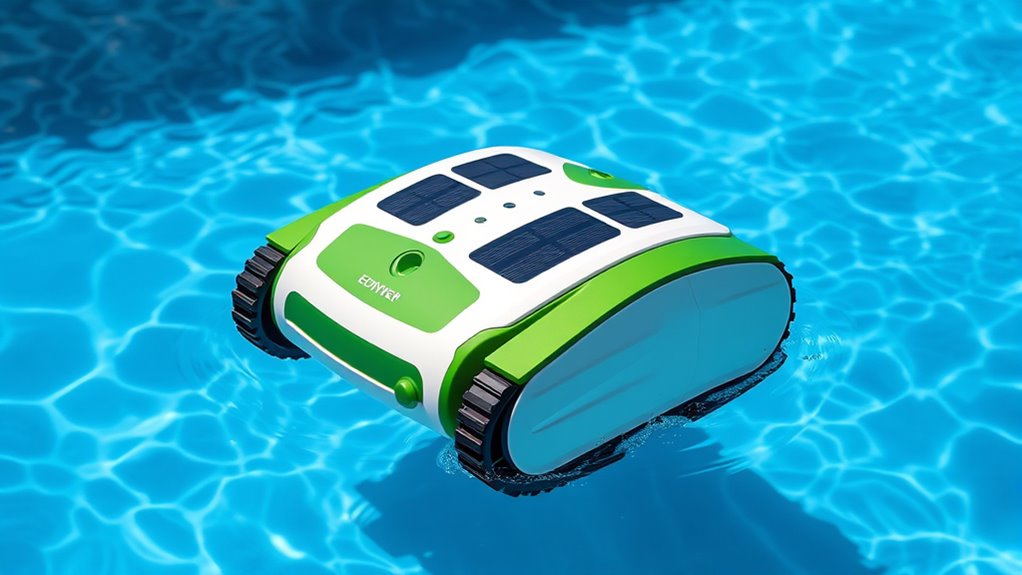 eco friendly solar pool cleaning