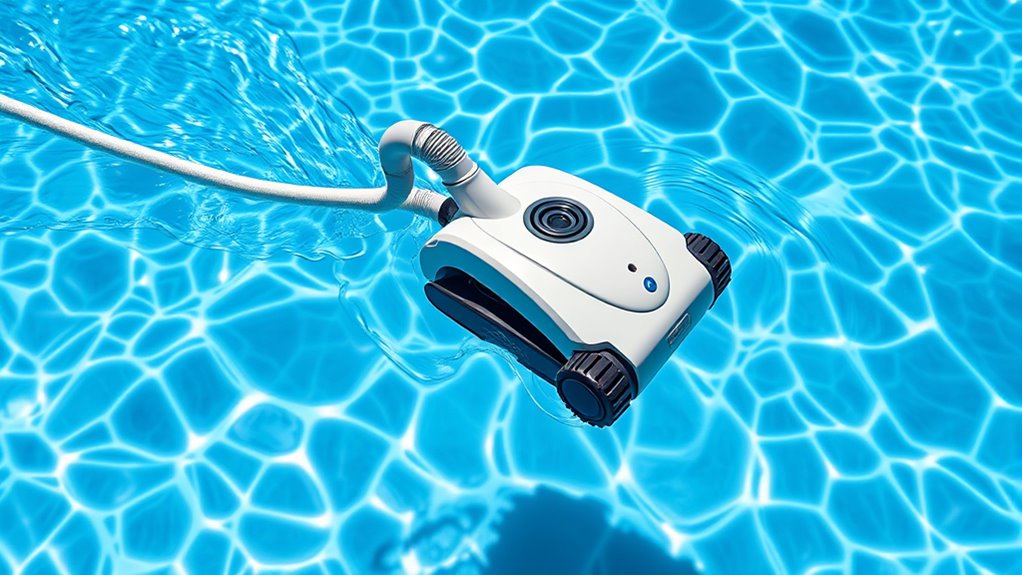 efficient automatic pool cleaning
