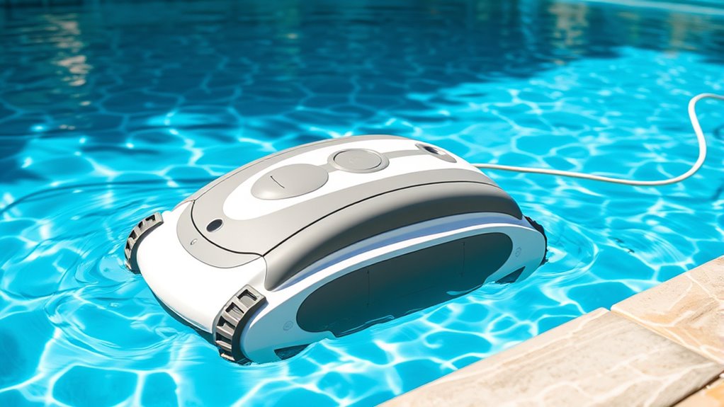efficient autonomous pool cleaning