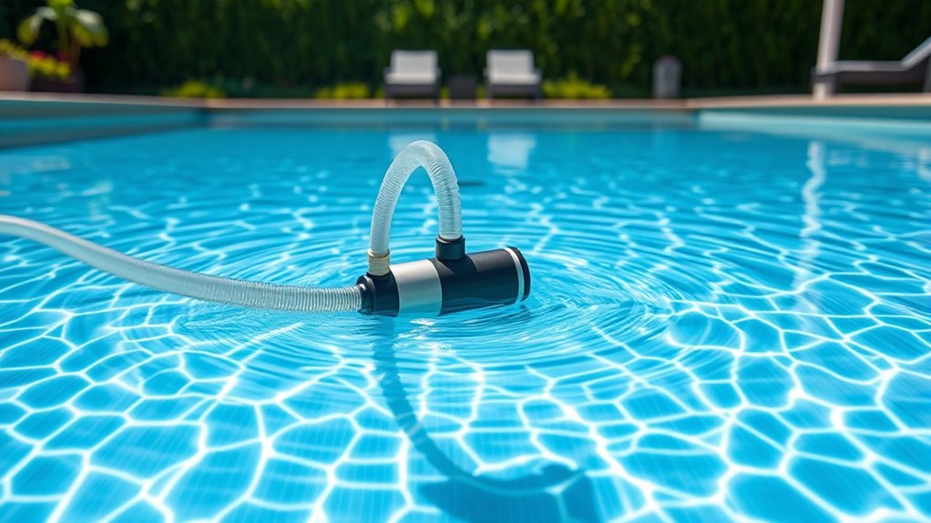 efficient pool cleaning operation